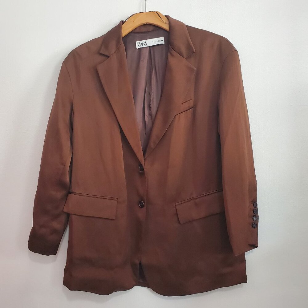 Zara Brown Blazer Size M